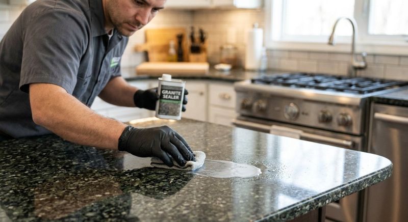 Granite Countertop Sealing in Roseville, CA