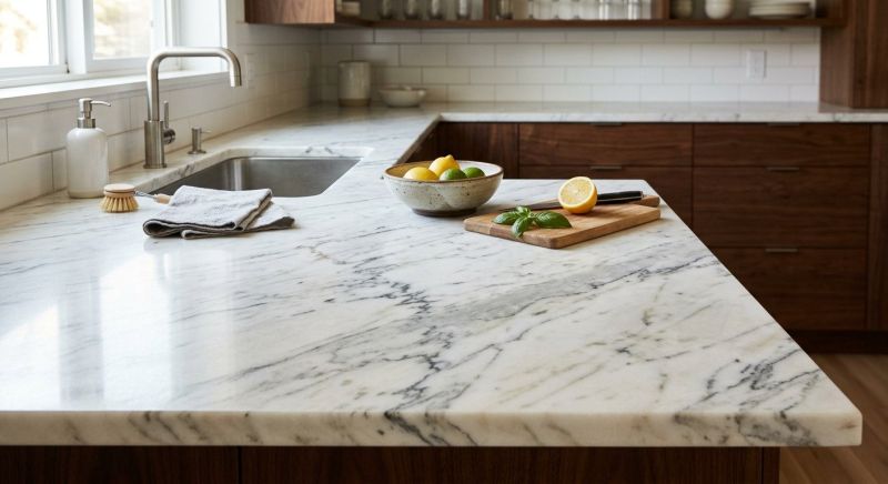 Marble Countertop Installation in Santa Rosa, CA