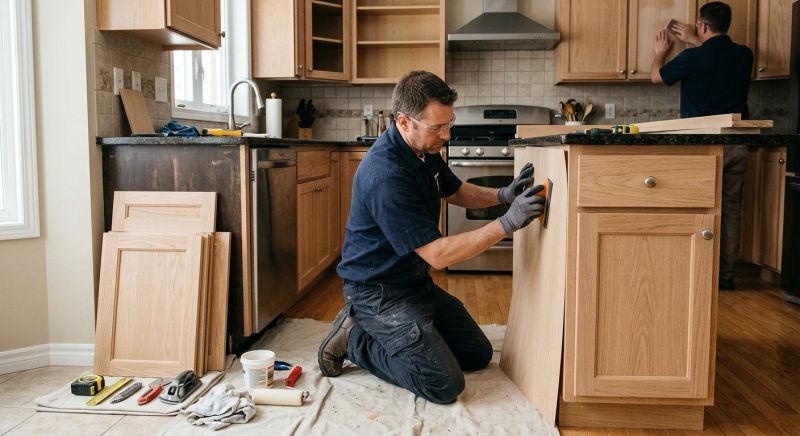Cabinet Drawer Remodeling in Dayton, OH