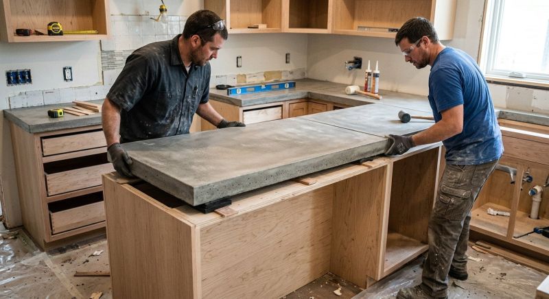 Concrete Countertop Service in Sonoma County, CA