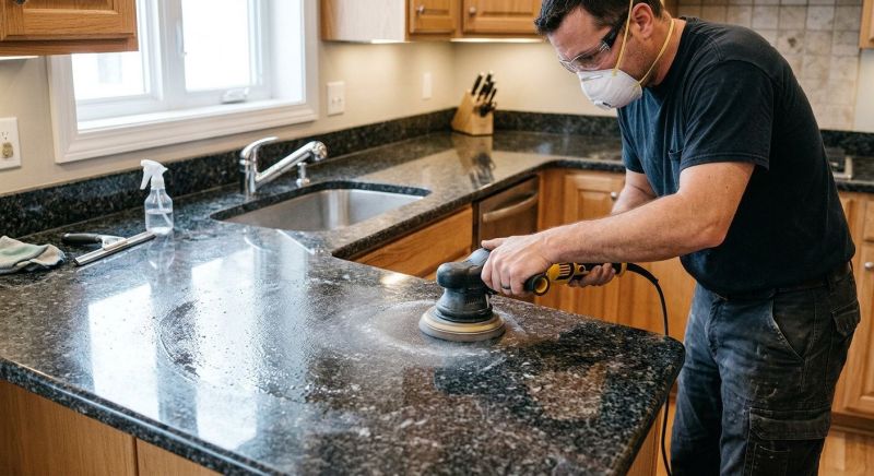 Countertop Reglazing in Roseville, CA