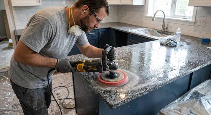 Granite Countertop Polishing in Sacramento, CA