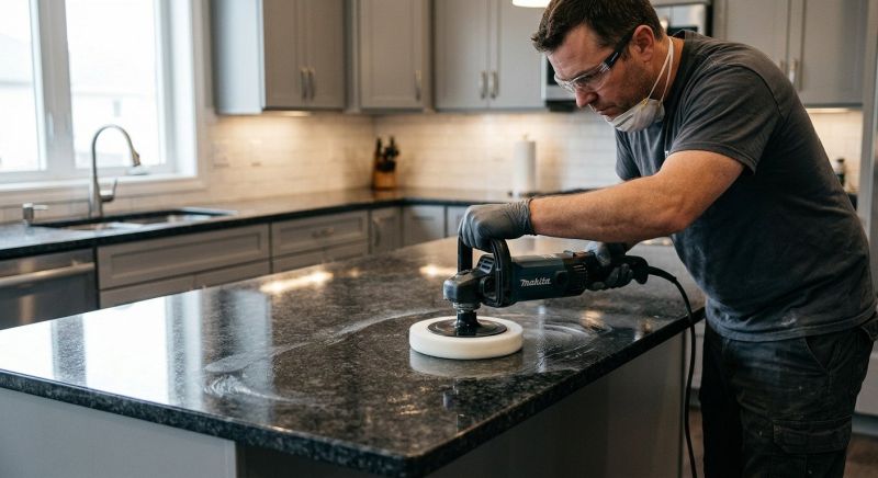Granite Countertop Polishing in Sacramento, CA