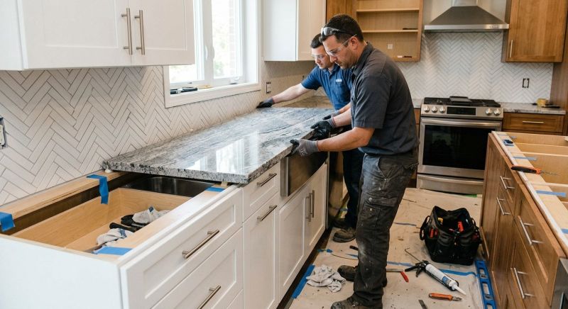 Kitchen Countertop Installation in Roseville, CA