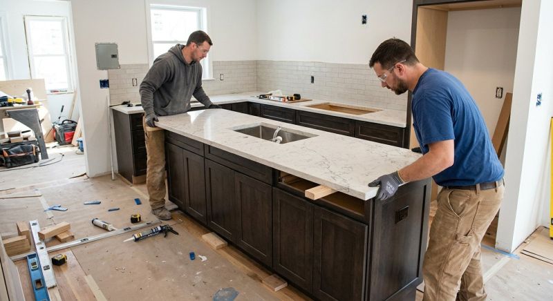 Kitchen Countertop Installation in Napa, CA