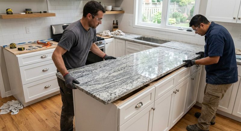 Kitchen Countertop Replacement in Roseville, CA
