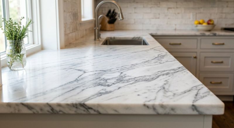 Marble Countertop Installation in Napa, CA