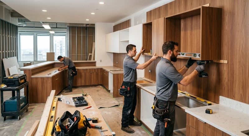 New Cabinets Installation in Bloomington, IN